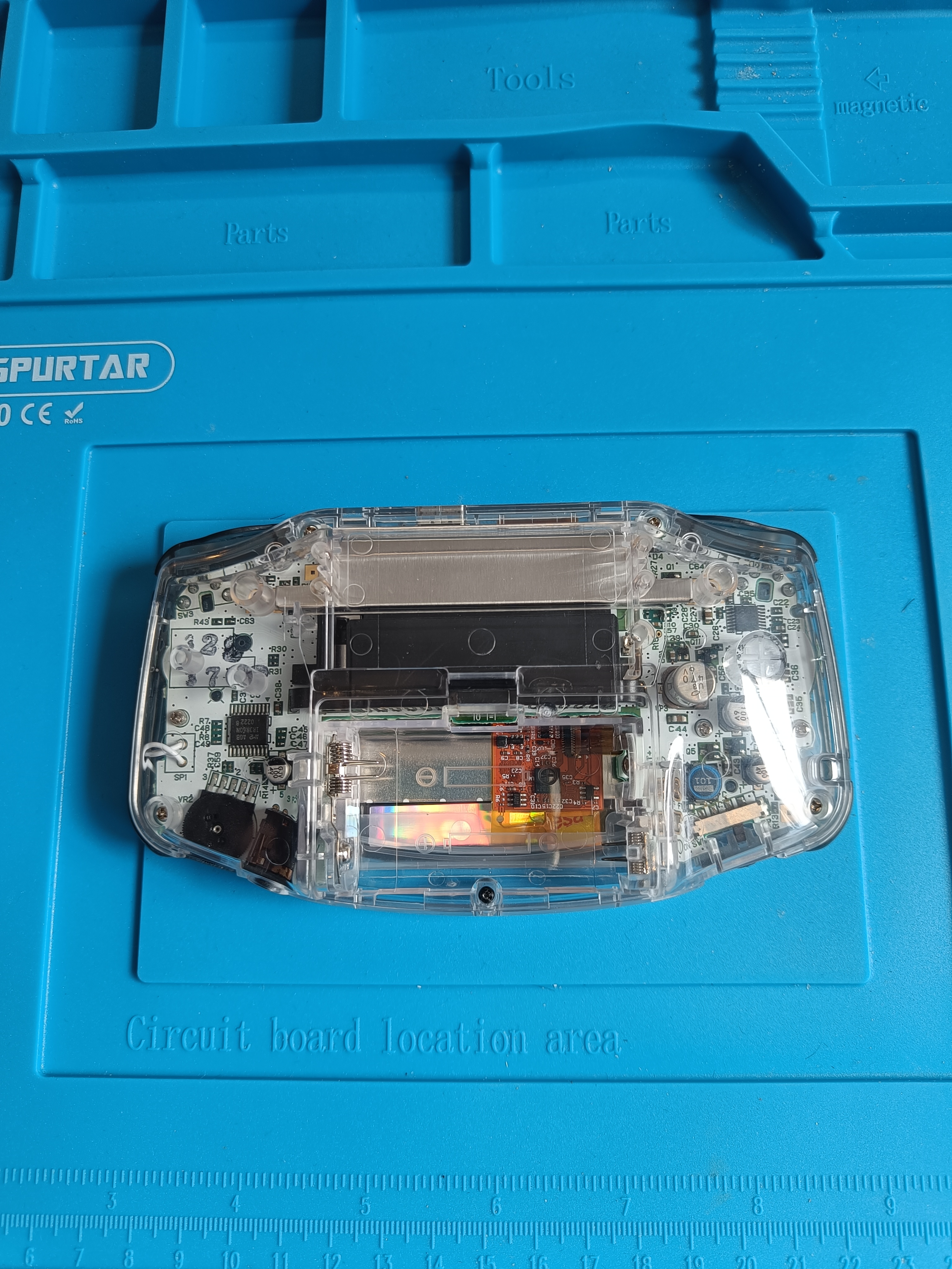 GBA backside shell closed