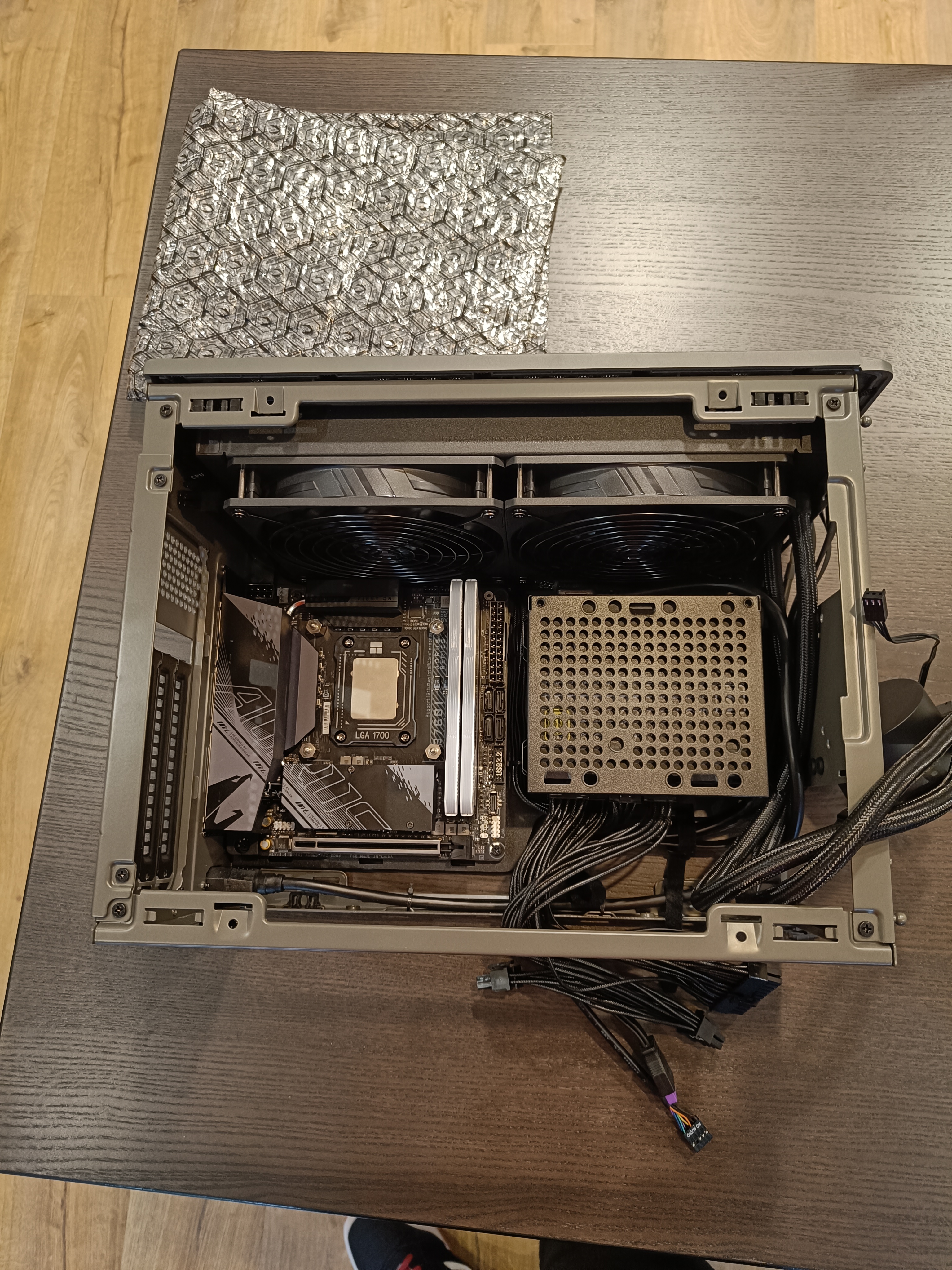 installing the motherboard